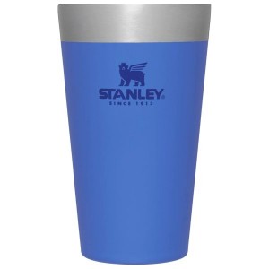 Stanley Adventure Stacking Beer Pint 16 OZ Barware Blue / Silver | USA-ARC456381