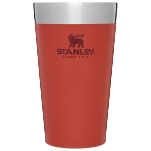 Stanley Adventure Stacking Beer Pint 16 OZ Barware Orange / Silver | USA-YXI805496