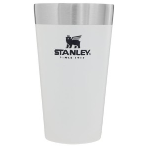 Stanley Adventure Stacking Beer Pint 16 OZ Barware White / Silver | USA-NYW976803