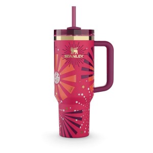 Stanley Barbie 80s Dynamite Quencher Tumbler 40 OZ Red / Multicolor | USA-WQC398402