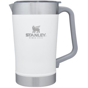 Stanley Classic Stay Chill Beer Pitcher 64 OZ Barware White / Grey | USA-SIU930467