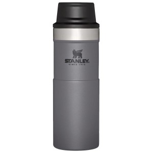 Stanley Classic Trigger-Action Travel 16 OZ Mugs Deep Grey | USA-IQO402391