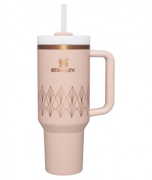 Stanley Deco Collection Quencher H2.0 FlowState™ Tumbler 40 OZ Coral | USA-IMB174965