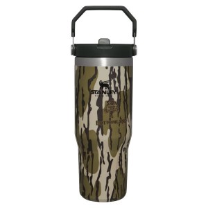 Stanley Hunt + Fish IceFlow™ Flip Straw 30 OZ Tumbler Olive / Green / Black | USA-DKE728036