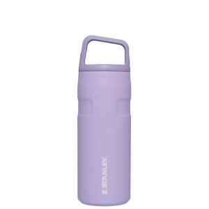 Stanley IceFlow™ With Cap And Carry+ Lid 16 OZ Water Bottles Lavender | USA-HUG612307