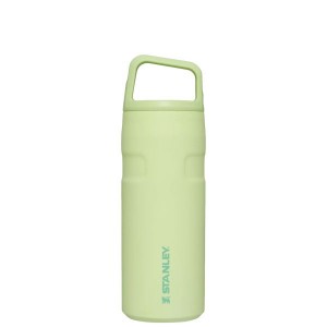 Stanley IceFlow™ With Cap And Carry+ Lid 16 OZ Water Bottles Yellow | USA-TDQ396245