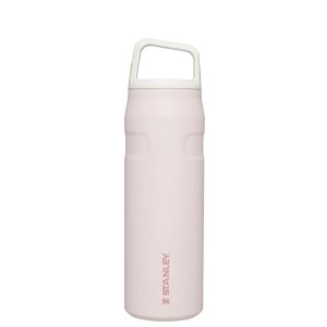 Stanley IceFlow™ With Cap And Carry+ Lid 24 OZ Water Bottles Rose | USA-WNY231794