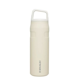 Stanley IceFlow™ With Cap And Carry+ Lid 24 OZ Water Bottles Cream | USA-RUK256974