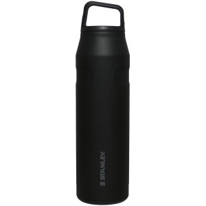 Stanley IceFlow™ With Cap And Carry+ Lid 36 OZ Water Bottles Black | USA-VAW317246