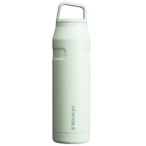 Stanley IceFlow™ With Cap And Carry+ Lid 36 OZ Water Bottles Beige | USA-UFQ714926