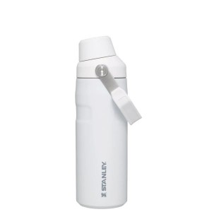 Stanley IceFlow™ With Fast Flow Lid 16 OZ Water Bottles White | USA-SFP423796