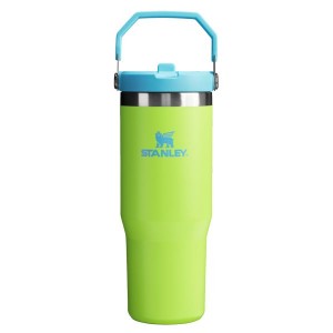 Stanley The Heat Wave IceFlow™ Flip Straw 30 OZ Tumbler Light Green | USA-ATC562439