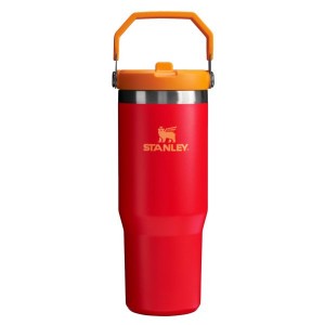 Stanley The Heat Wave IceFlow™ Flip Straw 30 OZ Tumbler Red | USA-TLF239765