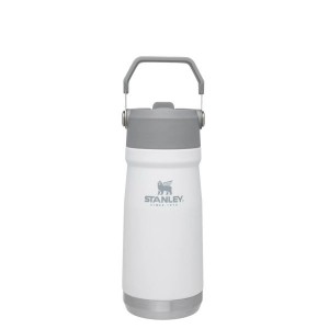 Stanley The IceFlow™ Flip Straw 17 OZ Water Bottles White / Silver | USA-BOZ289170