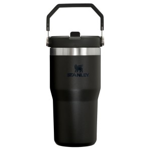 Stanley The IceFlow™ Flip Straw 20 OZ Tumbler Black | USA-UFR841026