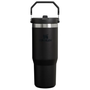 Stanley The IceFlow™ Flip Straw 30 OZ Tumbler Black | USA-BNA631785