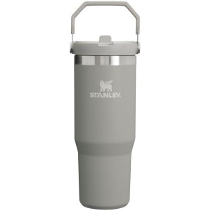 Stanley The IceFlow™ Flip Straw 30 OZ Tumbler Grey | USA-VZT512603