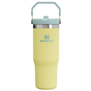 Stanley The IceFlow™ Flip Straw 30 OZ Tumbler Yellow / Green | USA-FIN248790