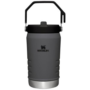 Stanley The IceFlow™ Flip Straw 40 OZ Water Bottles Deep Grey | USA-NMI963207