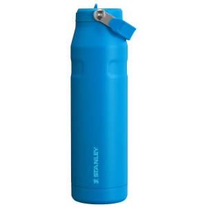 Stanley The IceFlow™ With Flip Straw Lid 36 OZ Water Bottles Azure | USA-BYV537264