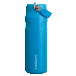 Stanley The IceFlow™ With Flip Straw Lid 24 OZ Water Bottles Azure | USA-KAV021357