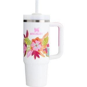 Stanley The Mother’s Day Quencher H2.0 FlowState™ Tumbler 30 OZ White / Flower | USA-HPN843612