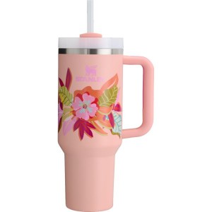 Stanley The Mother’s Day Quencher H2.0 FlowState™ Tumbler 40 OZ Coral / Flower | USA-TAJ167832