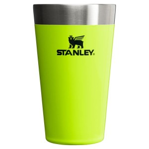 Stanley The Neon Adventure Stacking Beer Pint 16 OZ Barware Yellow | USA-LKC402813