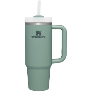 Stanley The Quencher H2.0 FlowState™ Tumbler (Soft Matte) 30 OZ Olive | USA-MJB289450