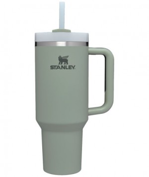 Stanley The Quencher H2.0 FlowState™ Tumbler (Soft Matte) 40 OZ Olive | USA-WMJ105234