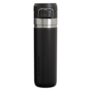 Stanley The Quick Flip Go 24 OZ Water Bottles Black | USA-IVG825046