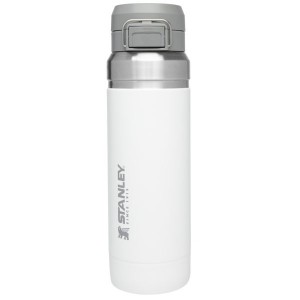 Stanley The Quick Flip Go 36 OZ Water Bottles White / Silver | USA-OLM503981