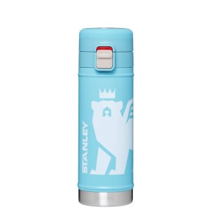 Stanley The Wild Imagination Flowsteady™ Big Bear Bottle 17 OZ Barware Blue / White | USA-OVH809253