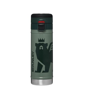 Stanley The Wild Imagination Flowsteady™ Big Bear Bottle 17 OZ Barware Green | USA-VPN026841