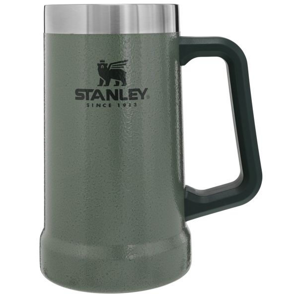 Stanley Adventure Big Grip Beer Stein 24 OZ Barware Green | USA-UOJ035176