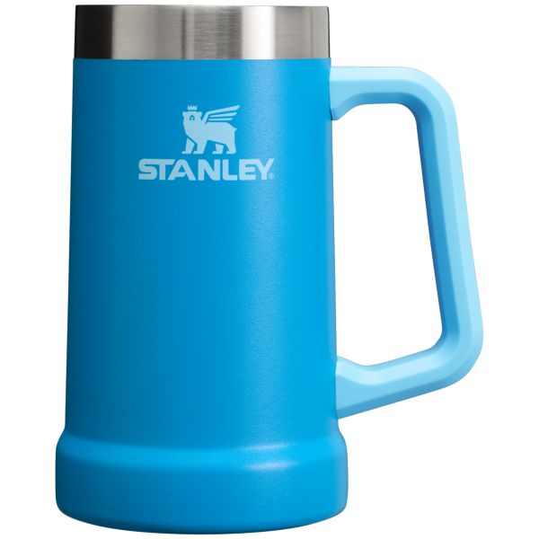 Stanley Adventure Big Grip Beer Stein 24 OZ Barware Azure | USA-ZRY983614