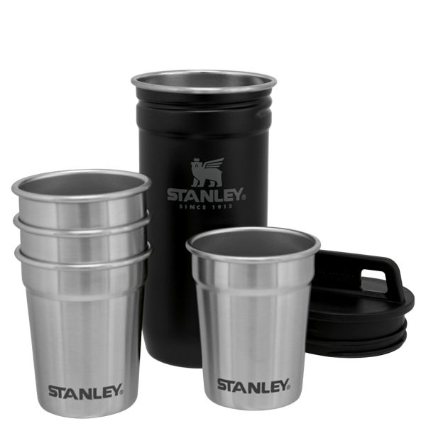 Stanley Adventure Nesting Shot Glass Set Barware Black | USA-HKG756130