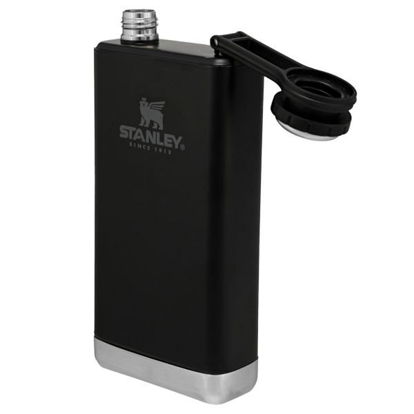 Stanley Adventure Pre-Party Flask 8 OZ Barware Black | USA-VLA962375