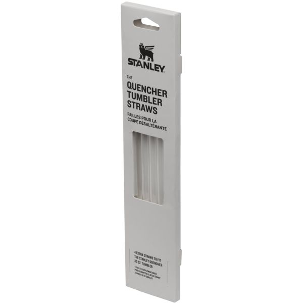 Stanley Adventure Quencher Travel Tumbler-Straw 30 OZ 4-Pack Replacement Straw White | USA-WCQ726514