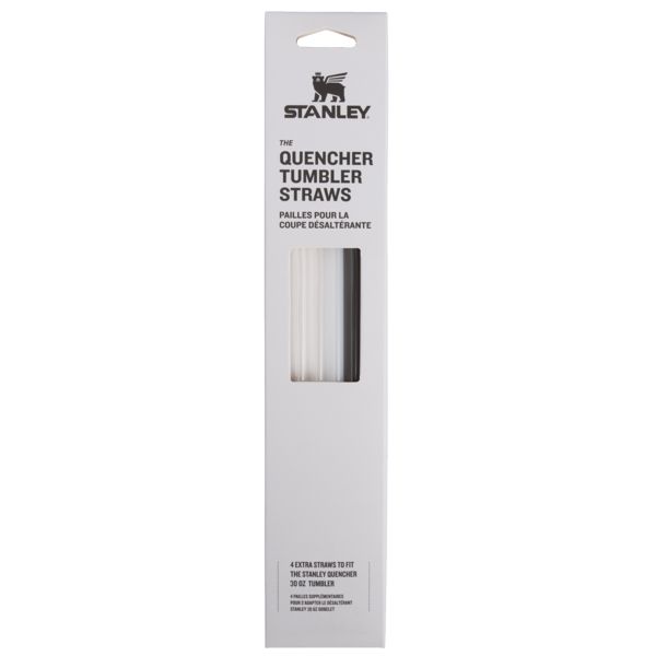 Stanley Adventure Quencher Travel Tumble-Straw 30 OZ 4-Pack Replacement Straw Grey | USA-NDB703654