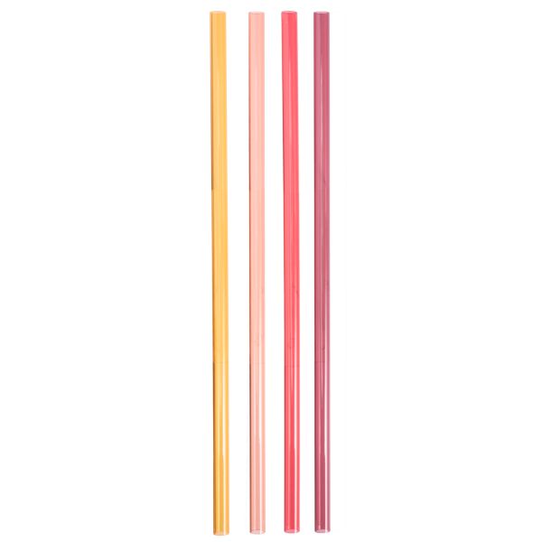 Stanley Adventure Quencher Travel Tumbler-Straw 30 OZ 4-Pack Replacement Straw Red / Orange | USA-EBY064918