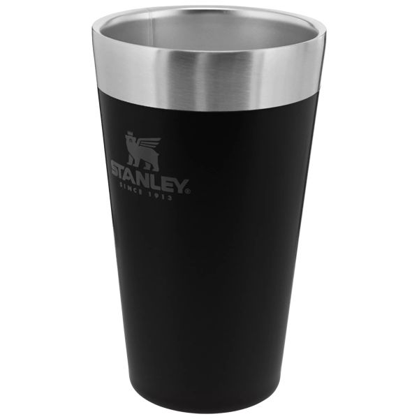 Stanley Adventure Stacking Beer Pint 16 OZ Barware Black | USA-CGM503246