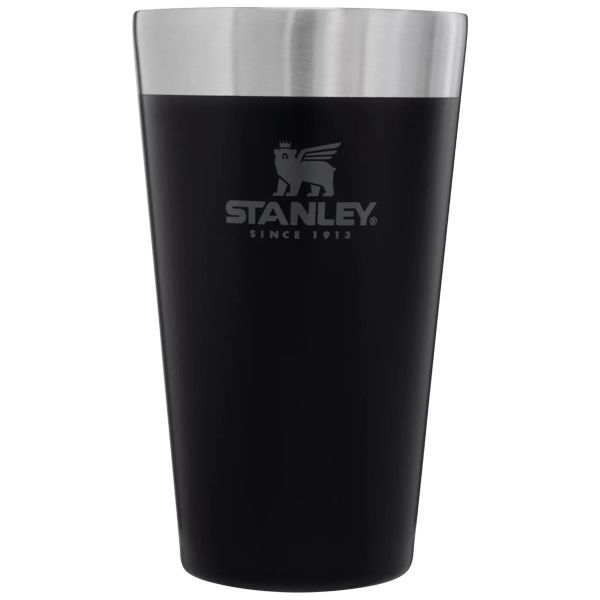 Stanley Adventure Stacking Beer Pint 16 OZ Barware Black | USA-CGM503246