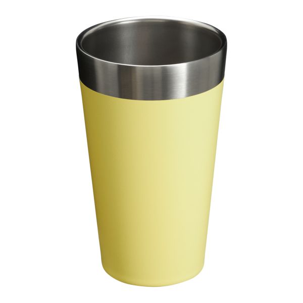 Stanley Adventure Stacking Beer Pint 16 OZ Barware Yellow / Silver | USA-ULP170284