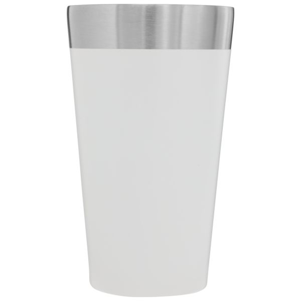 Stanley Adventure Stacking Beer Pint 16 OZ Barware White / Silver | USA-NYW976803