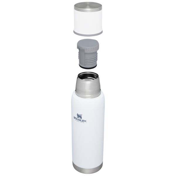 Stanley Adventure To-Go 1.1 QT Vacuum Bottles White / Silver | USA-QYK680154