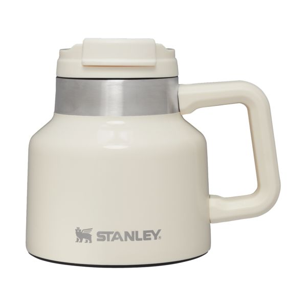 Stanley Adventure Tough-To-Tip Admiral\'s 20 OZ Mugs Cream | USA-PMX876451