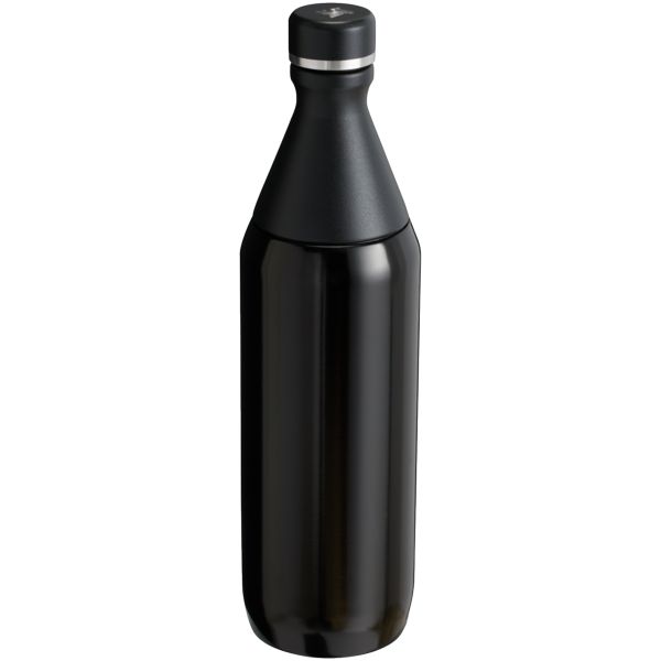 Stanley All Day Slim 20 OZ Water Bottles Black | USA-OGZ402637