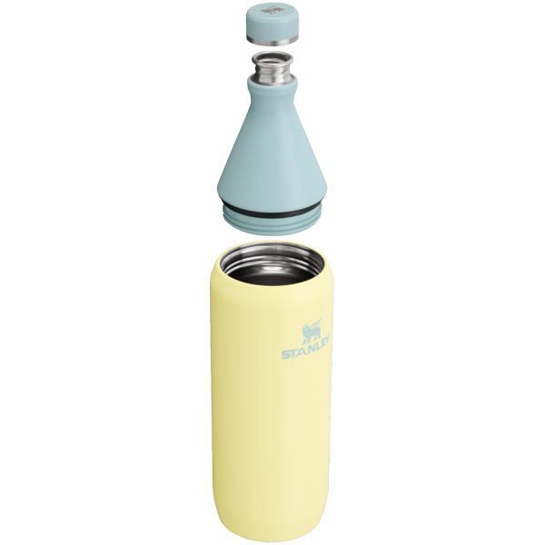 Stanley All Day Slim 34 OZ Water Bottles Yellow / Blue | USA-GLN032854