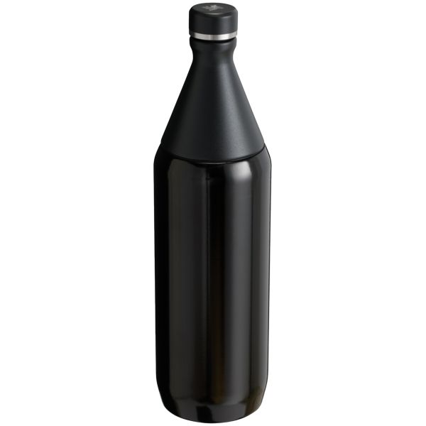 Stanley All Day Slim 34 OZ Water Bottles Black | USA-KNV250637